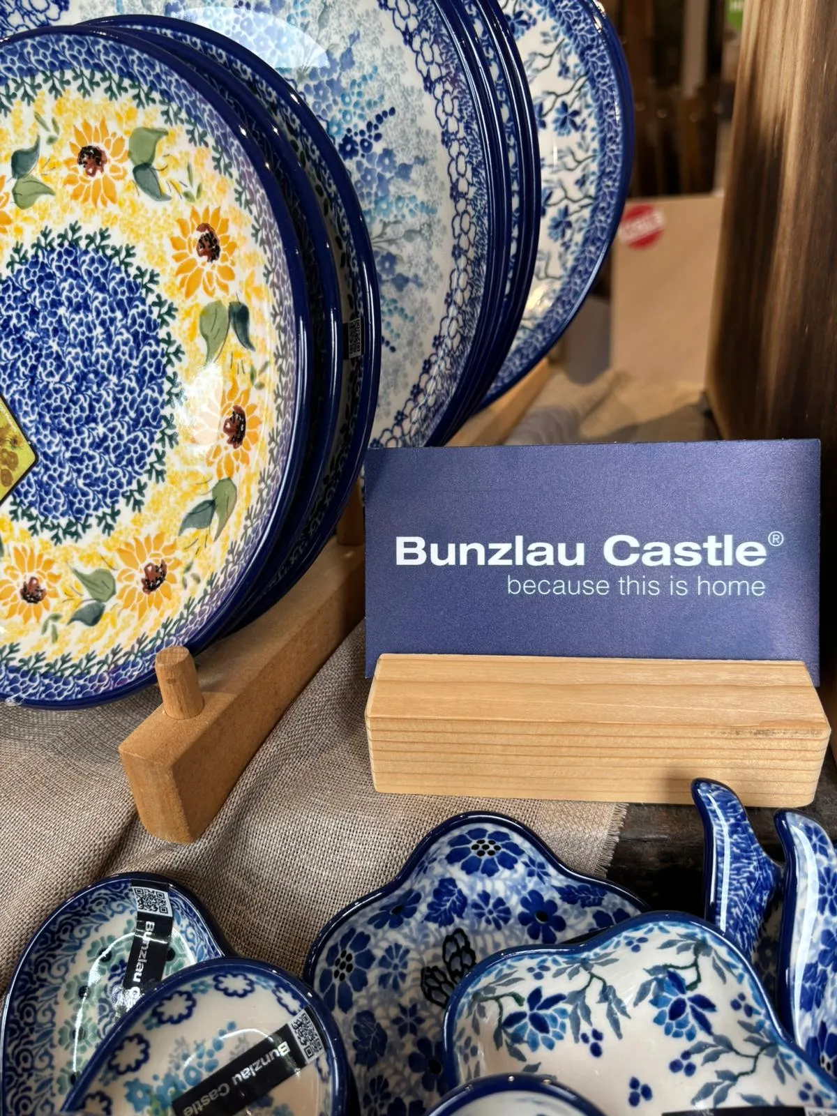 Bunzlau Castle servies in de winkel