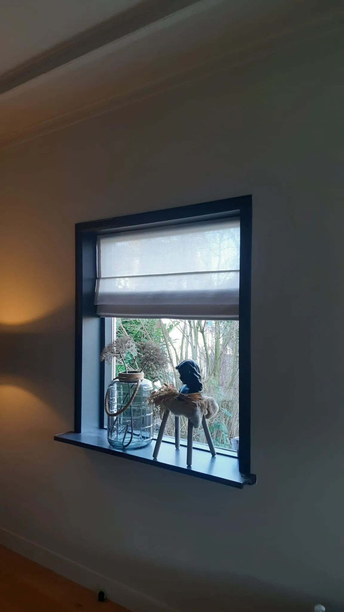 Transparante vouwgordijnen in Lienden